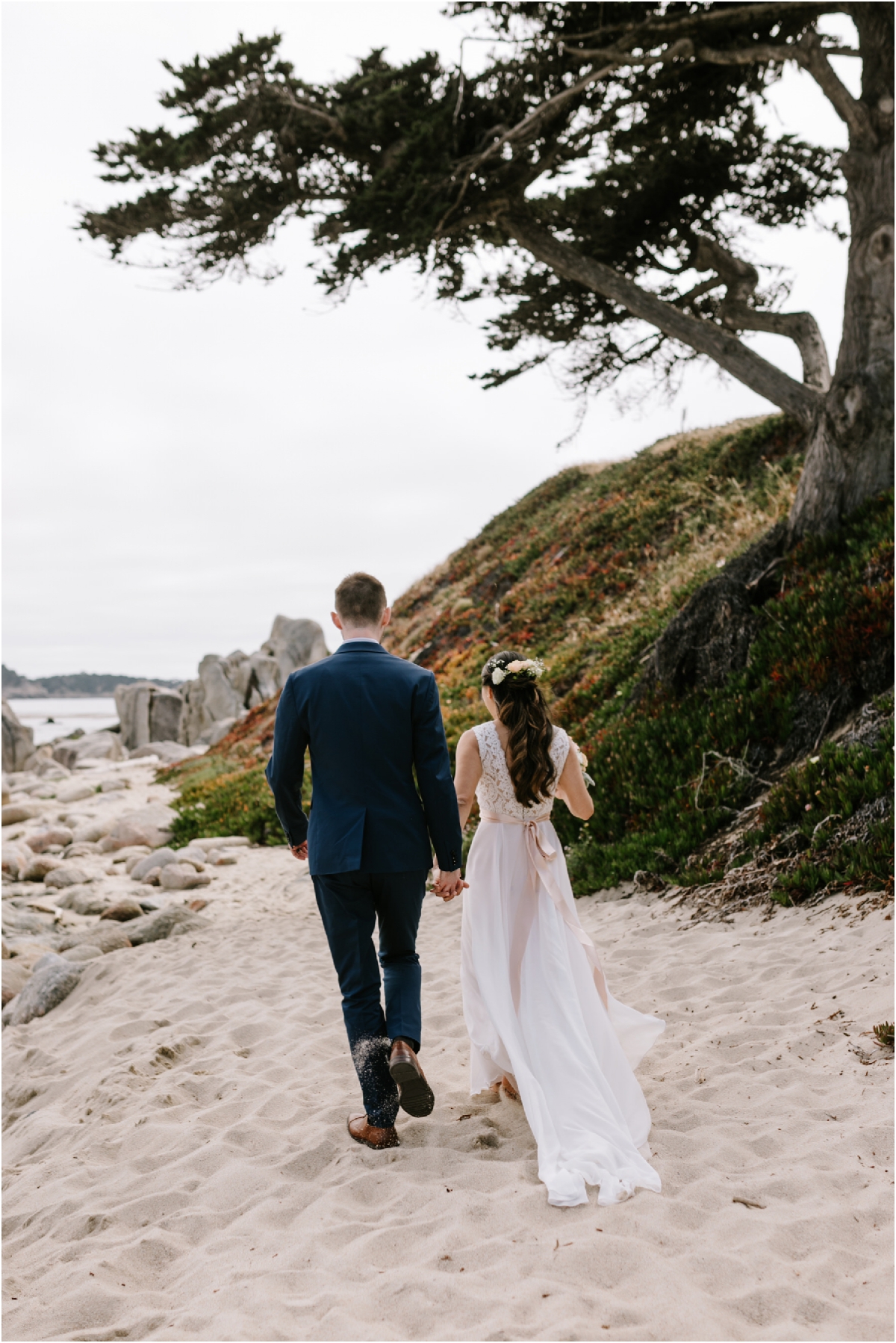 Intimate Beach Wedding In Carmel California Katy Weaver Photography